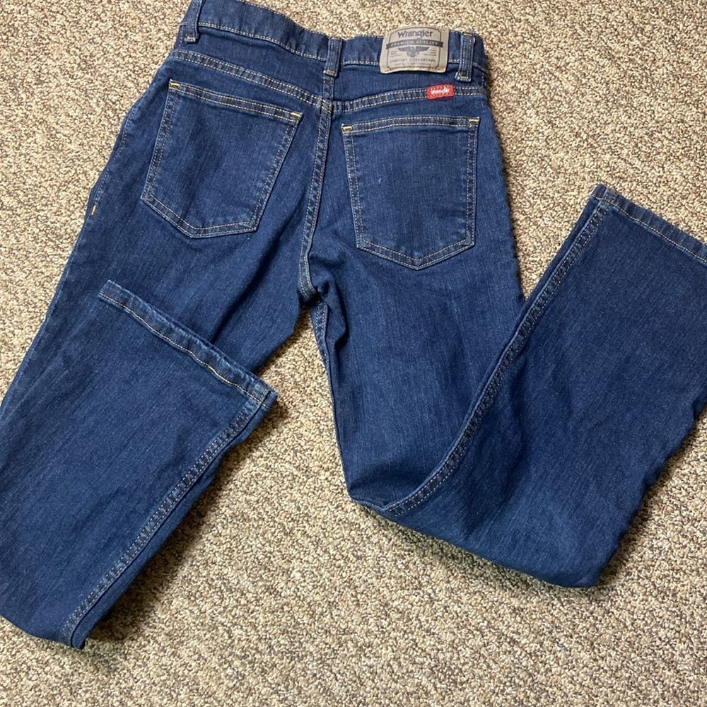 Wrangler Classic Boot Boys Jeans Size 14 Slim
